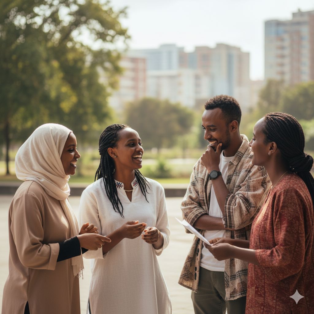 COND community members in discussion